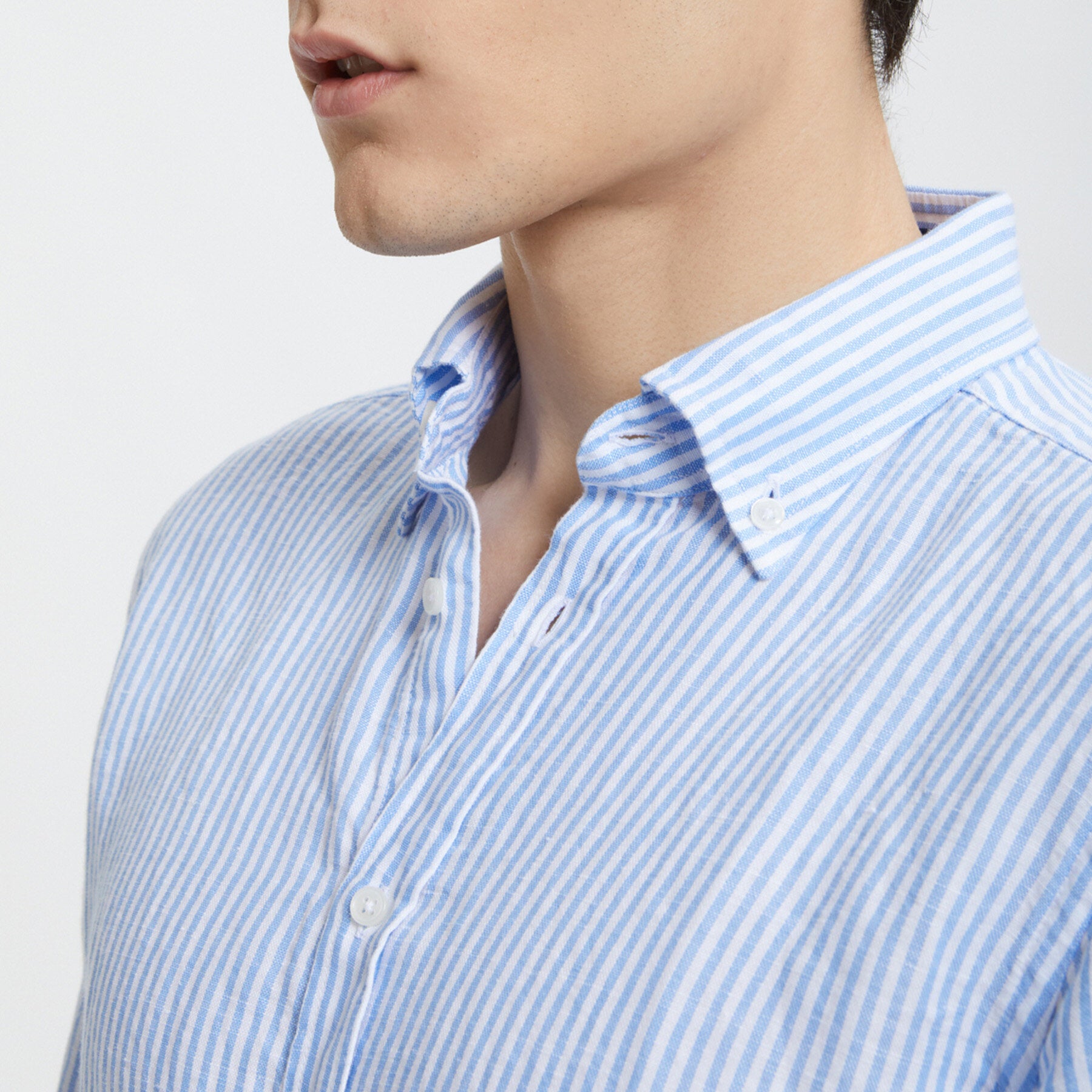 Bradford Striped Linen Blend Shirt