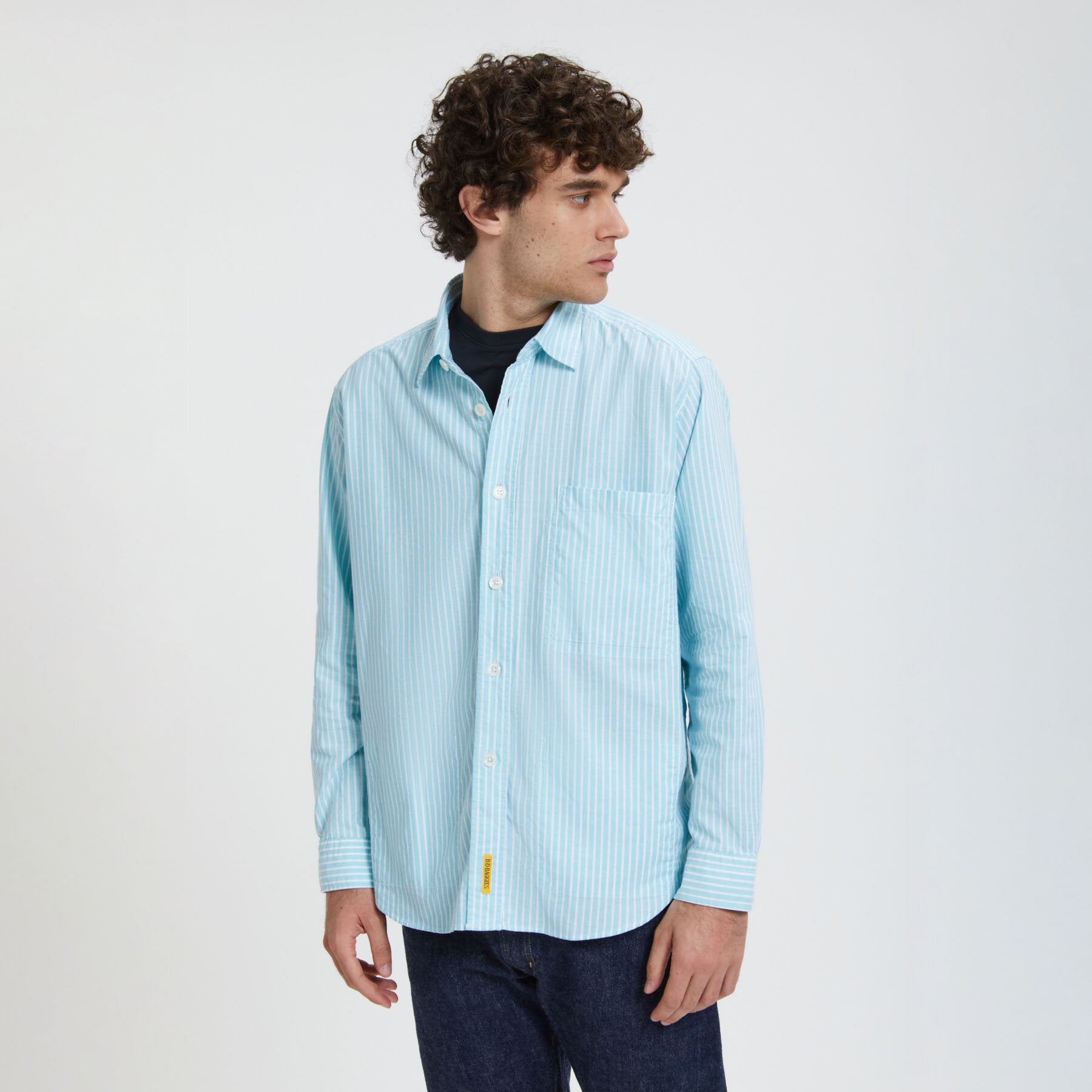 Overshirt Harlem a righe