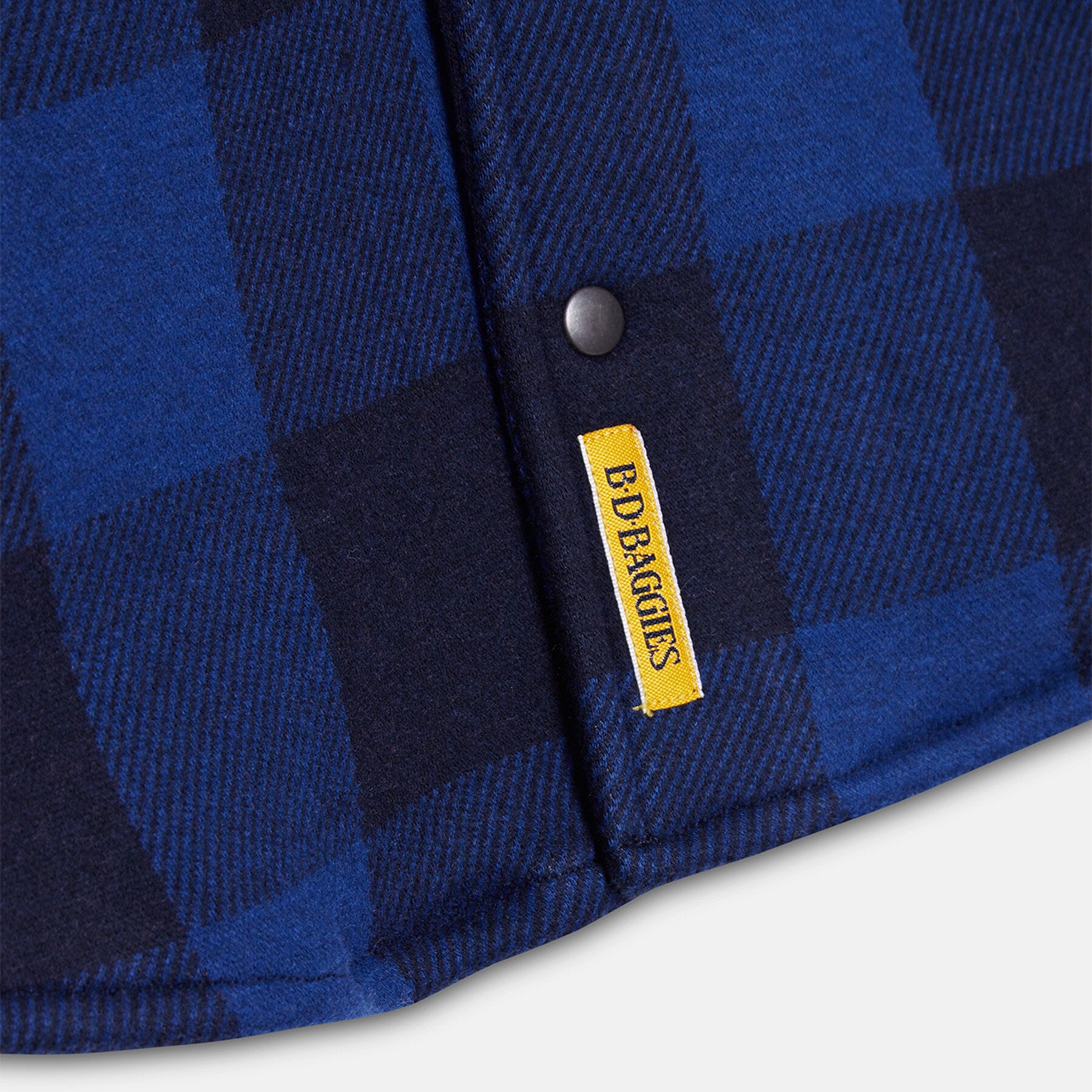 Checked Overshirt in Micro-fleece