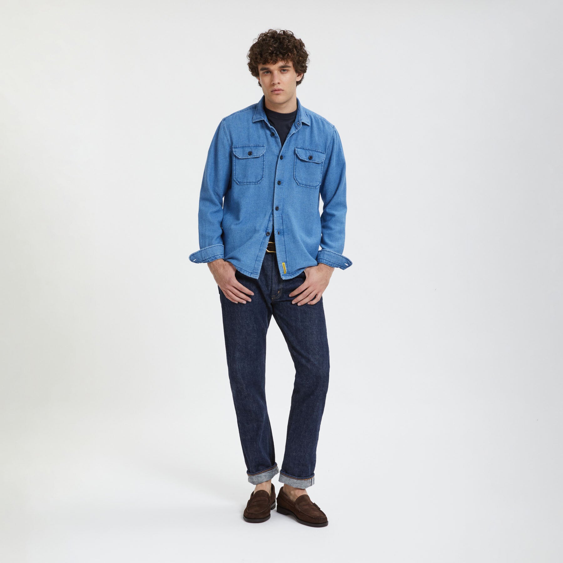 Overshirt Union in denim